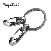 Stainless Steel Snorkeling Swimming Diving Quick Release Keychain Carabiner Snap Hook Quickdraw Clip with Key Chain with Buckles 2024 - buy cheap