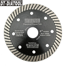 DT-DIATOOL-Hoja Turbo estrecha para cortar granito, mármol, mampostería de hormigón, diámetro de 4 "/105mm, 1 unidad 2024 - compra barato