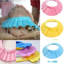 Safety Adjustable Infant Baby Kids Shampoo Bath Bathing Shower Cap Hat Wash/Cut Hair Shield 2024 - buy cheap