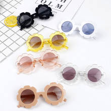 Стильные детские круглые солнцезащитные очки UV400 в стиле ретро для мальчиков и девочек модные детские солнцезащитные очки 2024 - купить недорого