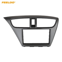 FEELDO-Marco de tablero de DVD para coche Honda Civic (europeo, LHD), Panel estéreo biselado, Kit de montaje de marco de placa frontal, 2Din 2024 - compra barato