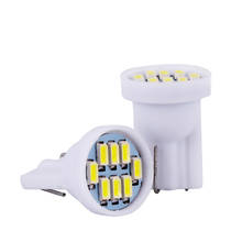 T10 3014 8SMD LED width light w5w license plate light reading light instrument motorcycle plugging 2024 - buy cheap