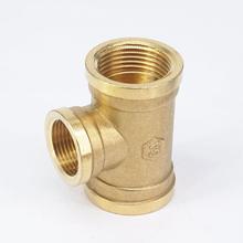 1" Female BSP Thread x 3/4" Female BSP Thread x 1" Female BSP Thread Tee 3 Way Brass Fitting Reducing Connectors 0-1 Mpa 2024 - buy cheap