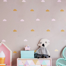 Декоративные наклейки, наклейки на стену в виде облаков для детской комнаты, декор для детской комнаты, детской комнаты, наклейки на стену 2024 - купить недорого