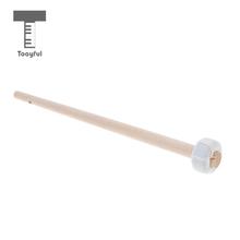 1pc Solid Wooden Drumstick Cymbal Chinese Gong Mallet Hammer Stick Drumstick Percussion Instrument Accessories 25cm 2024 - buy cheap