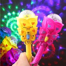 Children's luminous toys wholesale 3D light projection magic wand starry flashing stick hot sale 2024 - buy cheap