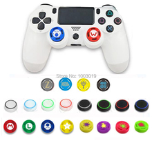 Protect Cover 8 pcs/4 Pairs Silicone Thumb Stick Grip Caps for Switch Pro/PS4/ Xbox 360/ PS3 /Xbox one Game Controllers 2024 - buy cheap