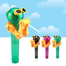 Newest Creative Personality Toys Lollipop Holder Decompression Toys Lollipop Robot Decompression Candy Dustproof Toy Gift 2024 - buy cheap