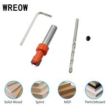 8-10mm Drill Bit Flute Screws Steel Countersink Drill Bit Drilling Carpentry Press Set Woodworking Tool Round Shank Power Tools 2024 - buy cheap