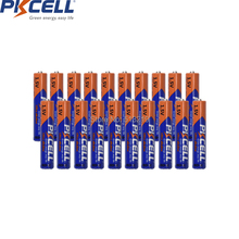 20 шт. PKCELL AAAA батарея 1,5 v LR61 MN2500 E96 щелочные батареи первичная и сухая батарея для вспышки камеры 2024 - купить недорого
