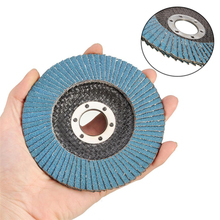 1PC Grinding Wheels Flap Discs 115mm 4.5" Angle Grinder 40/60/80/120Grit Sanding Discs Metal Plastic Wood Abrasive Tool 2024 - buy cheap