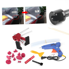 Car Auto Paitless Dent Puller Lifter Body Blue Glue Gun T Bar Repair Removal Tool Kit 2024 - buy cheap