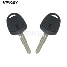 Remotekey 2pcs Remote 433 mhz ID46 - PCF7936 MIT11R 2 button for Mitsubishi Outlander Lancer Grandis car key 2024 - buy cheap