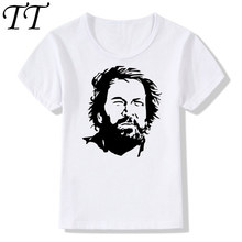 Boy and Girl Print BUD SPENCER Fashion T-shirt Children Short sleeve O-Neck Summer Casual T shirt Kids Tops Tee Baby Clothes 2024 - buy cheap