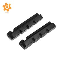 MagiDeal-pastillas de freno de repuesto de goma para bicicleta de carretera, 2 uds., bloques de freno en V para llantas de carbono de 58mm 2024 - compra barato