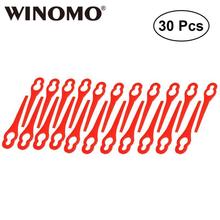 WINOMO 30pcs Plastic Grass Trimmer Blades Mower Replacement Trim Fast Switchblades 2024 - buy cheap