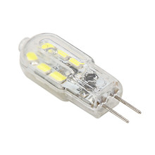 CLAITE G4 Светодиодная лампа 1,5 Вт 120лм 12 SMD чистый белый/теплый белый кукурузный свет пятно света AC/DC 12V 2024 - купить недорого