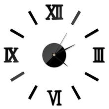 2019 Modern Home Room Art 3D DIY Clock  Mirror Decoration Wall Clocks Stickers Watches Quartz Living Room Hom Decor decoration 2024 - buy cheap