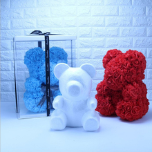 Melsnajsd 1Pcs Modelling Polystyrene Styrofoam White Foam Bear Mold Teddy For Valentine's Day Gifts Birthday Party Wedding 2024 - buy cheap