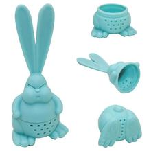 Silicone Rabbit Tea Strainer  for Mugs and Teapots Reusable Leaf Filter Tea Tools for Loose Leaf Leaves Mesh Ball Tea Infuser 2024 - buy cheap