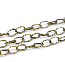 DoreenBeads 10M Bronze Tone Link Chain for Clip On Charm 8x5.5mm (B13978), yiwu 2024 - buy cheap