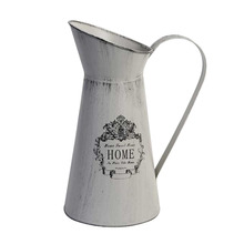 1Pc Creative Shabby Rustic Style Chic Iron Metal Pitcher Flower Vase Can Jug Portable for Wedding Party Decoration Home 2024 - buy cheap