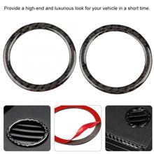 2pcs Air Condition Vent Outlet Ring Decoration Trim Cover for Mercedes-Benz C-Class W204 05-12 car accessories interior 2024 - buy cheap