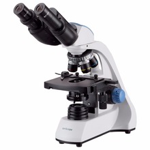 AmScope 40X-1600X светодиодный бинокулярный составной Микроскоп w 3D двухслойный механический этап 2024 - купить недорого