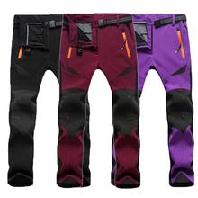 Winter Sports Pants For Men Climbing Skiing Trousers For Women Warm Ski Pants Snow Ice Skating Pants Sportswear Thick Trousers 2024 - buy cheap