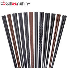 BalleenShiny Melamine Wave Stripe Chopsticks Japanese Style Creative Kitchen Tableware Hotel Chopsticks Heat Resistance Cutlery 2024 - buy cheap