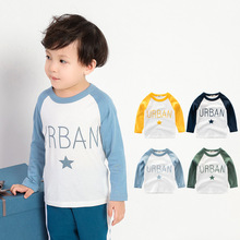 Brand Spring Children Boys Long Sleeves T-Shirts Cotton Cartoon Car Children's Shirt Baby Clothes Boys Sweatshirt 2024 - buy cheap