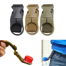 outdoor Quickdraw Carabiner hike Water Bottle clip hang clasp Buckle Holder tool molle attach webbing backpack Hanger Hook camp 2024 - buy cheap