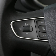 My Good Car Steering Wheel Buttons Cover Trim strip Interior Decoration Sequins for Peugeot 408 3008 508 Citroen C4 Sega C3-XR 2024 - buy cheap
