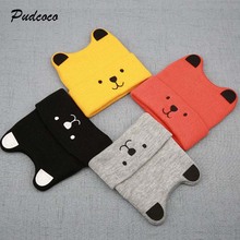 Pudcoco Cartoon Bear Hat For Kid 2018 Winter Baby Toddler Girl Boy Warm Cute Beanie Beanie Hat Cap Accessories 2024 - buy cheap