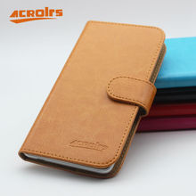 Leather Wallet Irbis SP494 Case Flip Cover Card Holder Slots Cash Pockets Phone Bag For Irbis SP494 Case 2024 - buy cheap