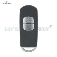 Remtekey-llave inteligente de 2 botones para Mazda 3, 6, Axela, Atenza, 434, 2014, 2015, 2016, 2017, nuevo modelo SKE13E-01 2024 - compra barato