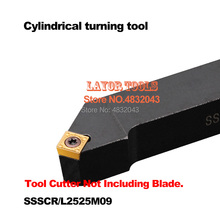 SSSCR2525M09 CNC turning tool holder,25*25*150 mm External turning tools,45 Degree Lathe cutting tool, SCMT09T3 Turning holder 2024 - buy cheap