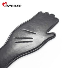 Morease Black Spanking Paddle butt pat Rivet Leather Ass Flogger Bdsm Fetish Slave Whip bondage Sex Toy For Couple Women 2024 - buy cheap