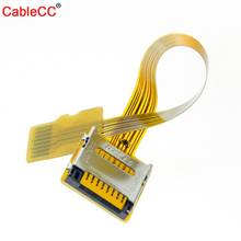 Cablecc TF / Micro SD для Micro SD карты удлинитель адаптера гибкий удлинитель MicroSD для SDHC / SDXC карты удлинитель 2024 - купить недорого