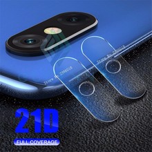 2PCS 21D Back Camera Lens Film Protector Tempered Glass For Xiaomi Mi Play Redmi Note 6 6a 7 5 Pro S2 Mix 2s 3 For Pocophone F1 2024 - buy cheap