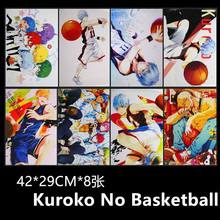 8 pçs/lote Anime Kuroko no Basquete cartazes Estampados Tamanho 42x29CM Poster etiqueta para presentes de Brinquedo 2024 - compre barato