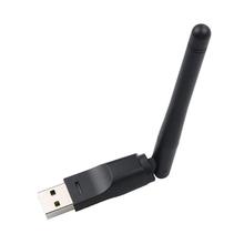 Adaptador WiFi RT 7601 Mini USB 2,0, tarjeta de red LAN inalámbrica de 150Mbps, receptor WiFi para ordenador PC 2024 - compra barato