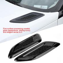 Car Decorative Accessory Exterior Hood Air Vent Outlet Wing Trim for Land Rover Range Rover Evoque 2012-2018 New Arrival 2024 - buy cheap