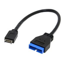 USB 3.1 Front Panel Header to USB 3.0 20Pin Header Extension Cable for ASUS Motherboard 20cm 2024 - buy cheap