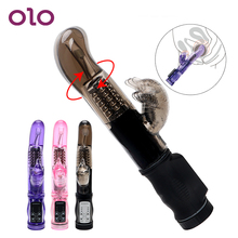 OLO 12 Speed Dolphin Dildo Vibrator Dual Vibration G-Spot Massager Sex Toys for Women Clitoris Stimulator Adult Products 2024 - buy cheap