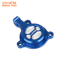 Motorcycle CNC Blue Aluminum Engine Oil Plug Filter Cover Cap For Yamaha WR250R WR250X WR 250R 250X 2007-2017 2024 - buy cheap