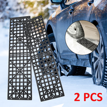 2Pcs Car Road Trouble Clearer Auto Vehicle Truck Winter Snow Chains Mud Tires Recovery Traction Mat Wheel Chain Non-slip Tracks 2024 - buy cheap