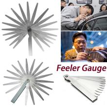1 Set Length Metric Feeler Gauge 17/20 Blade Gap Filler 0.02-1.00MM Thickness Measurement Layout Tool 2024 - buy cheap
