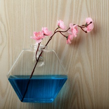 Hot Creative Plant Flower Pot Wall Hanging Glass Vase Fish Tank Hydroponic Terrarium Home Wall Decoration 2024 - buy cheap