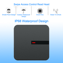 RFID Reader 125KHZ /13.56MHZ Proximity Card long range Reader Wiegand 26/34 IP68 Waterproof Access Control RFID ID Card Reader 2024 - buy cheap